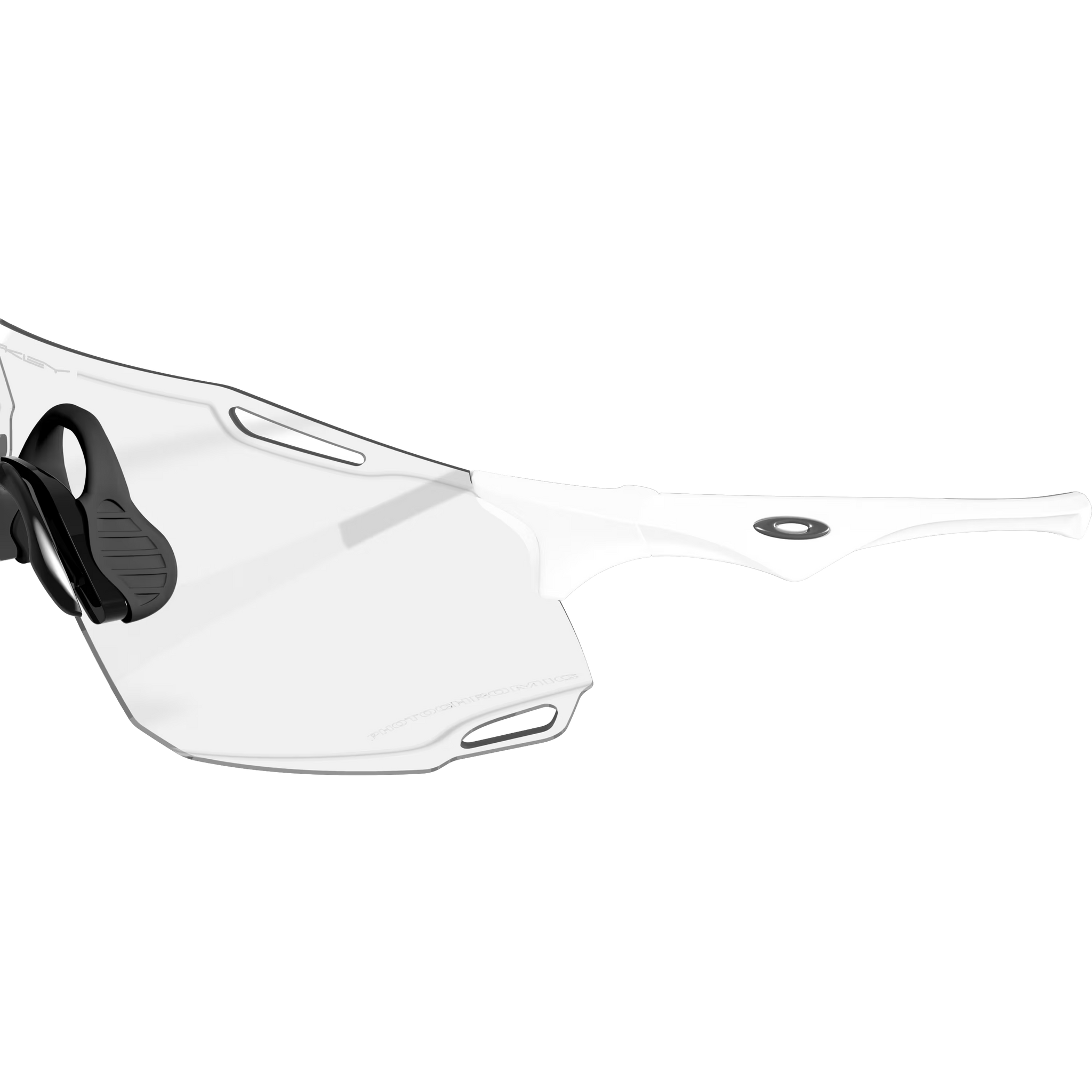Cybr Dyno - Matte White/Clear to Black Iridium Photochromic alternate view
