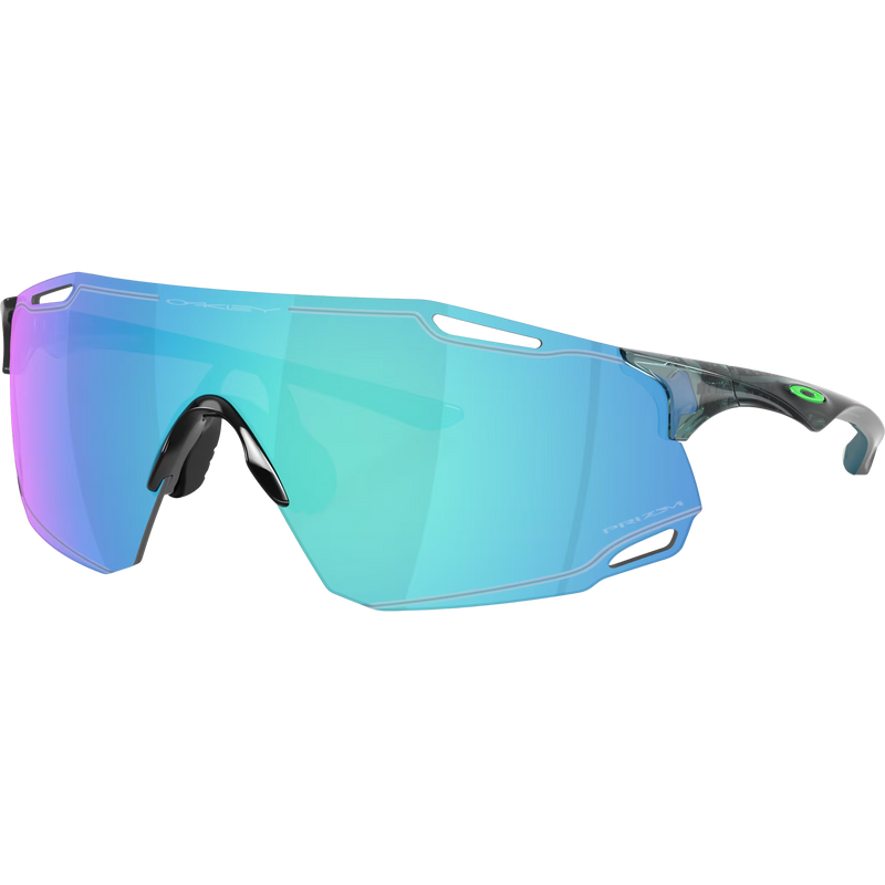 Cybr Dyno - Crystal Black/Prizm Sapphire, Oakley Cybr Dyno - Crystal Black/Prizm Sapphire front left