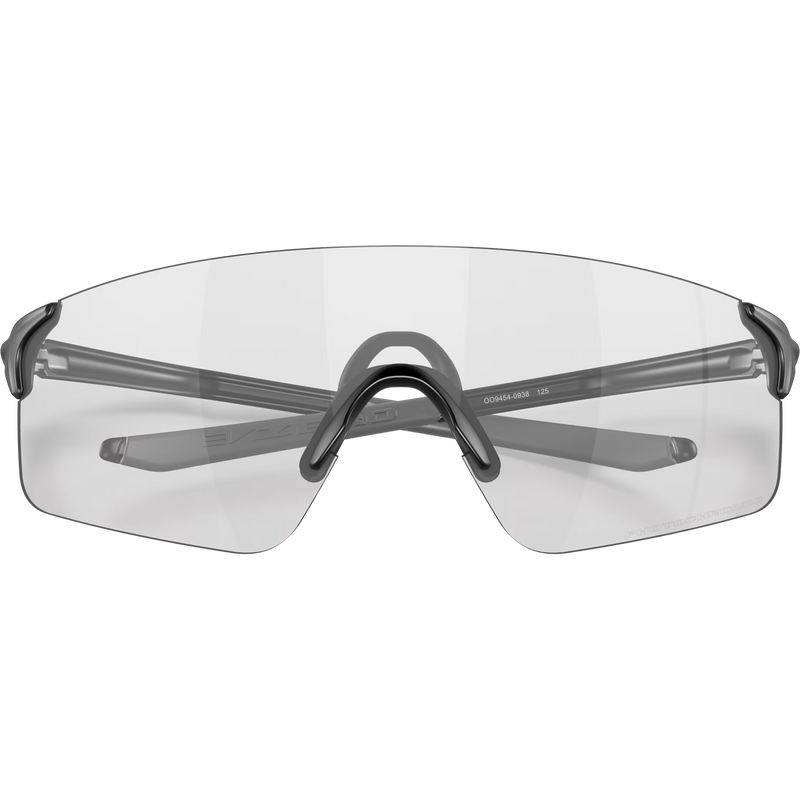 EVZero Blades - Matte Black/Clear to Black Photochromic, Oakley EVZero Blades - Matte Black/Clear to Black Photochromic front arms folded