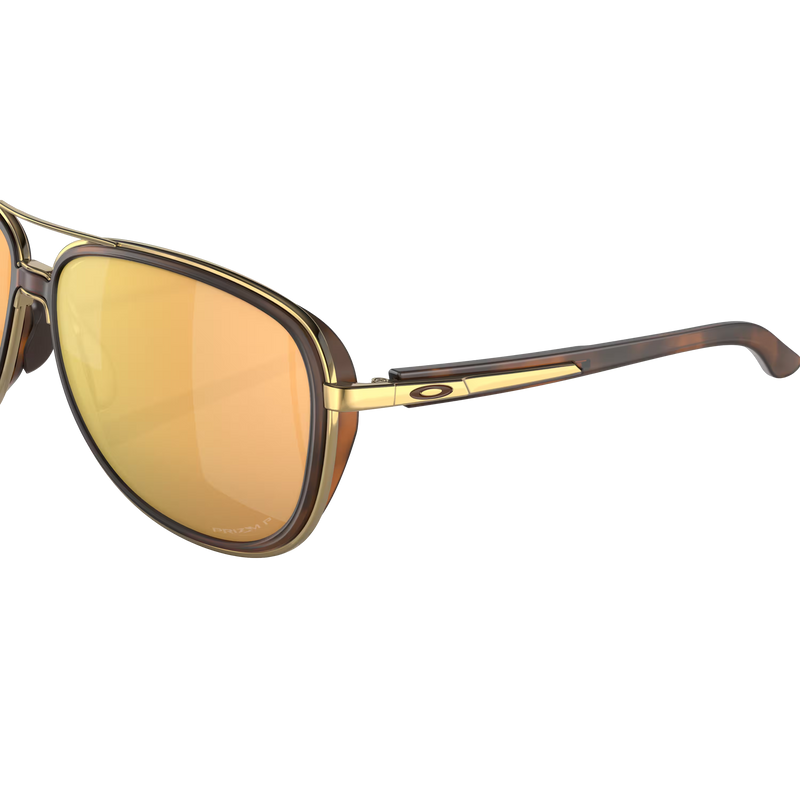 Women's Split Time - Brown Tort/Prizm Rose Gold, Oakley Women's Split Time - Brown Tort/Prizm Rose Gold front left lens