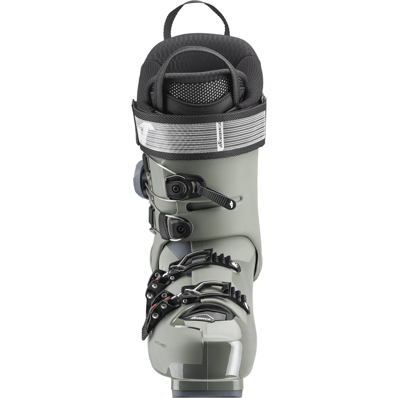 Speedmachine 120 BOA Cuff, Nordica Speedmachine 120 BOA Cuff in Dark Grey/Black Red front