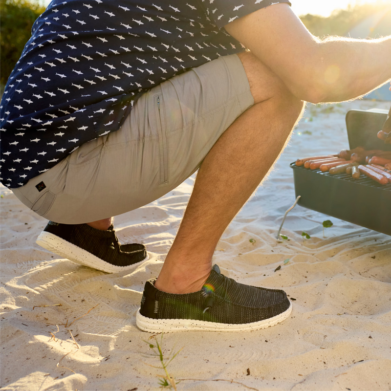 Men's Wally Stretch Sox, Hey Dude Wally Stretch Sox lifestyle