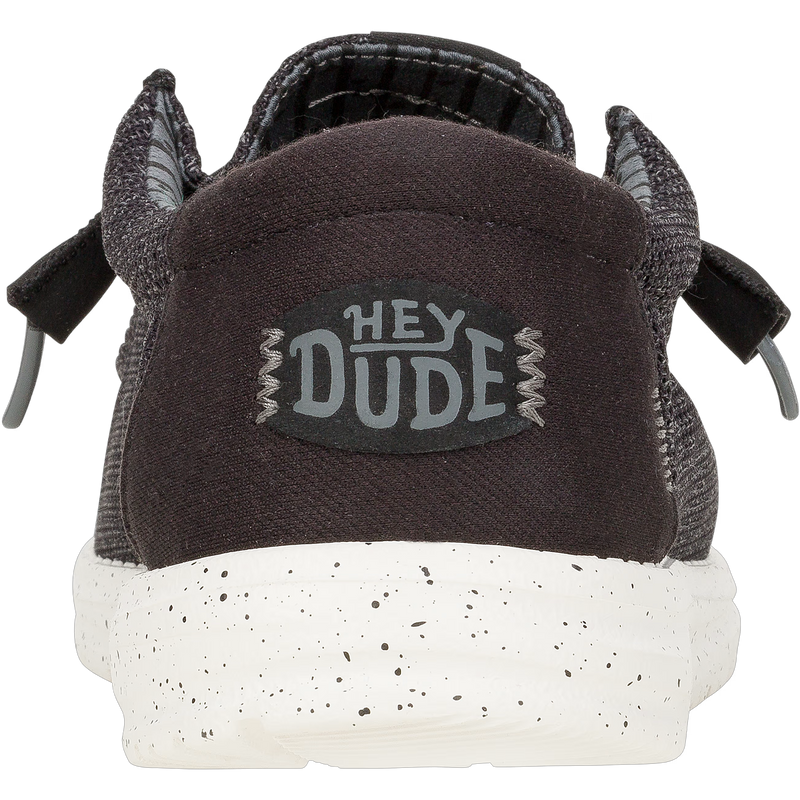 Men's Wally Stretch Sox, Hey Dude Wally Stretch Sox heel