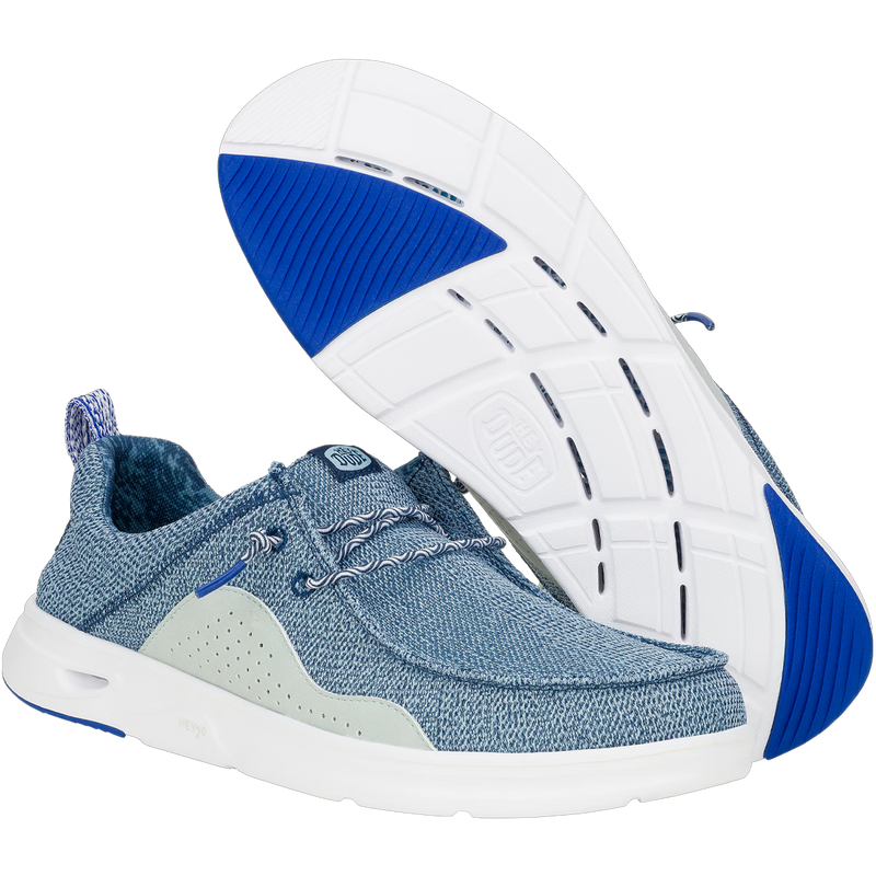 Men's Wally Hey20 Mesh, Hey Dude Wally Hey2O Mesh side and bottom