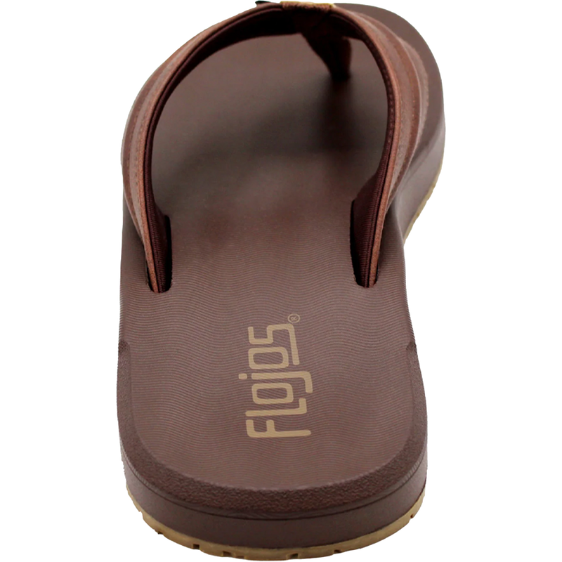 Men's Brava, Flojos Men's Brava in Brown Back