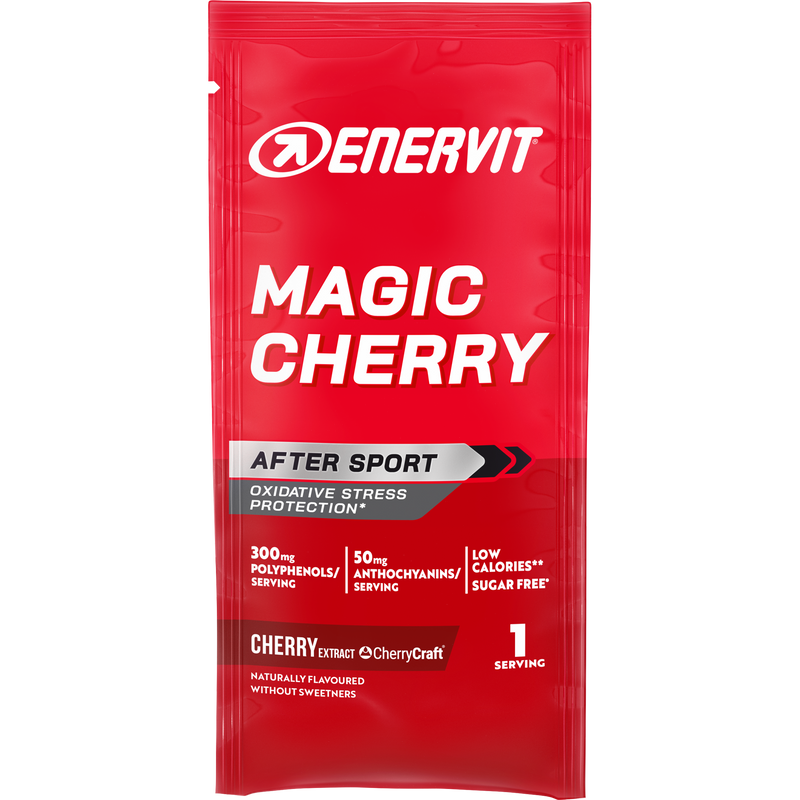 Magic Cherry (10 Servings), Enervit Magic Cherry Single Serving in Cherry