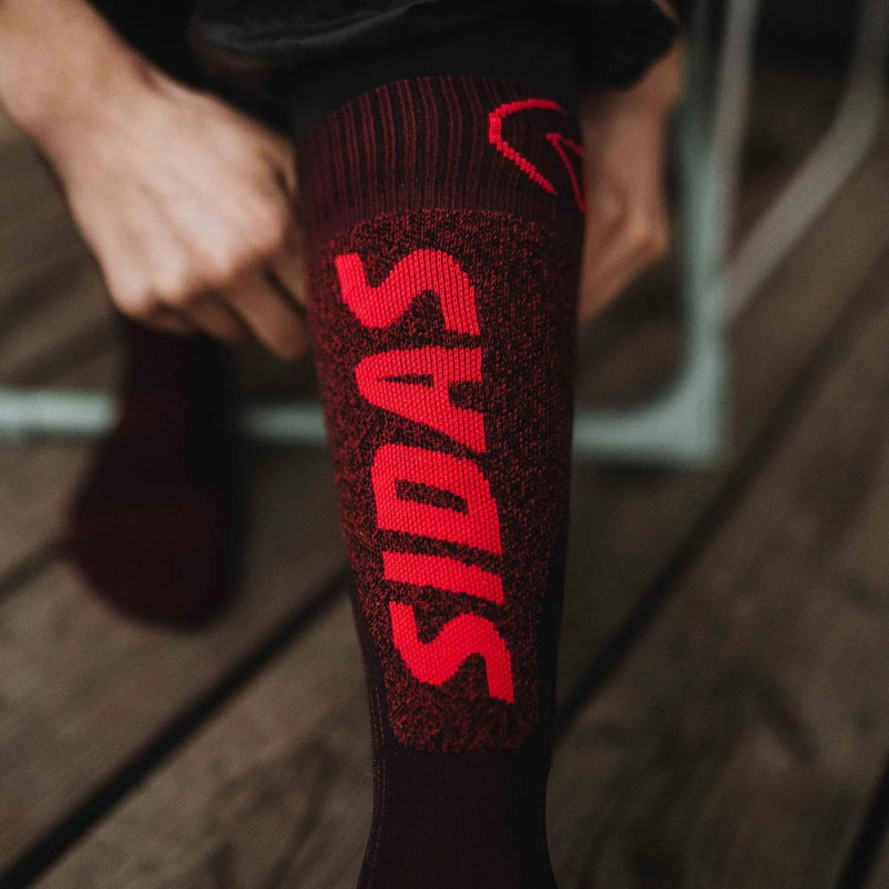 Sidas Women's Ski Expert Socks shin cushioning 