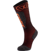 Sidas Youth Junior Ski Expert Socks in Black/Orange