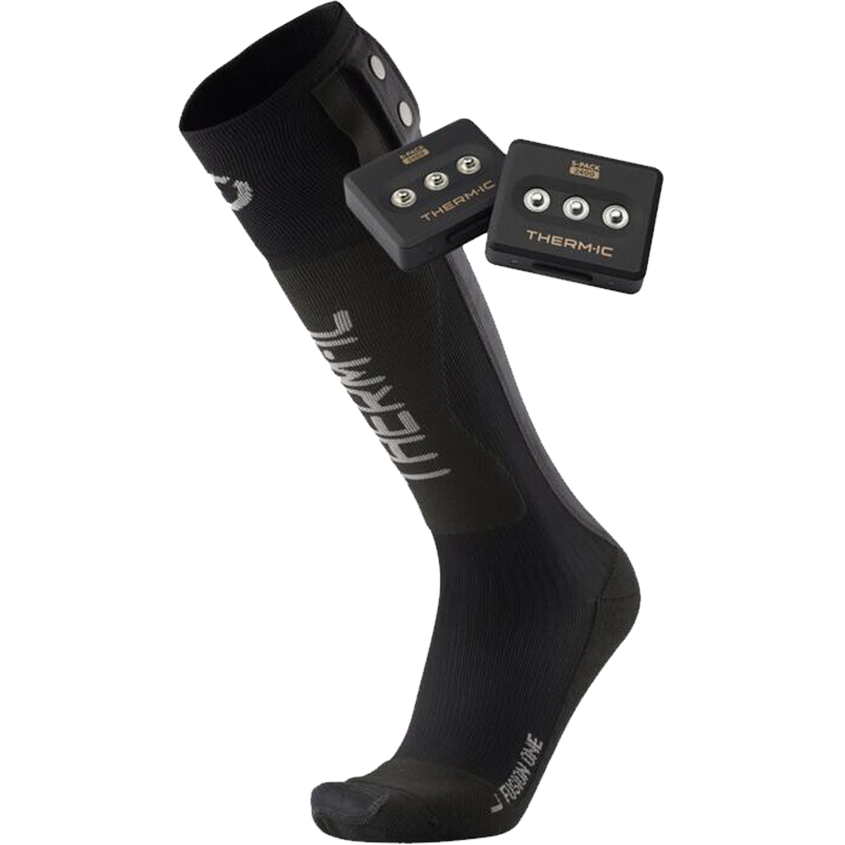 Therm-ic Heated Sock Set Fusion One + S-Pack 2400