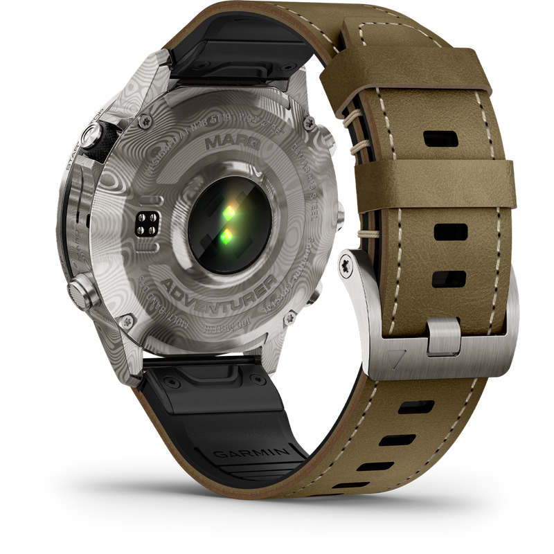 MARQ Adventurer Gen 2 Damascus Steel, Garmin MARQ Adventurer Gen 2 Damascus Steel back