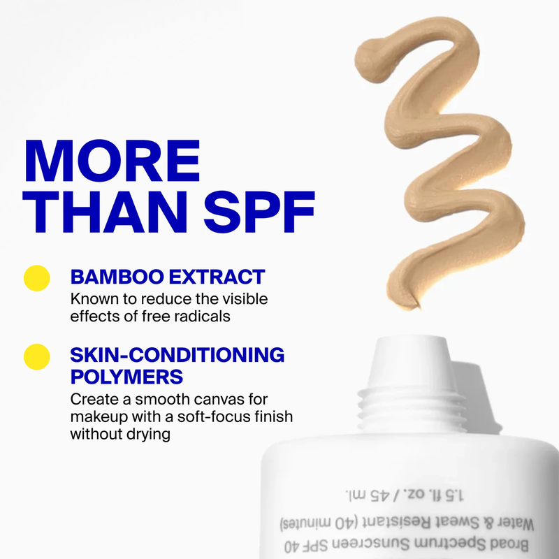 Mineral Mattescreen SPF 40, Supergoop Mineral Mattescreen SPF 40 featured ingredients