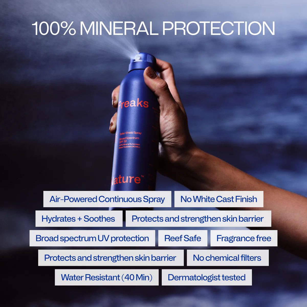 Solar Sheild Mineral Spray SPF 30 alternate view