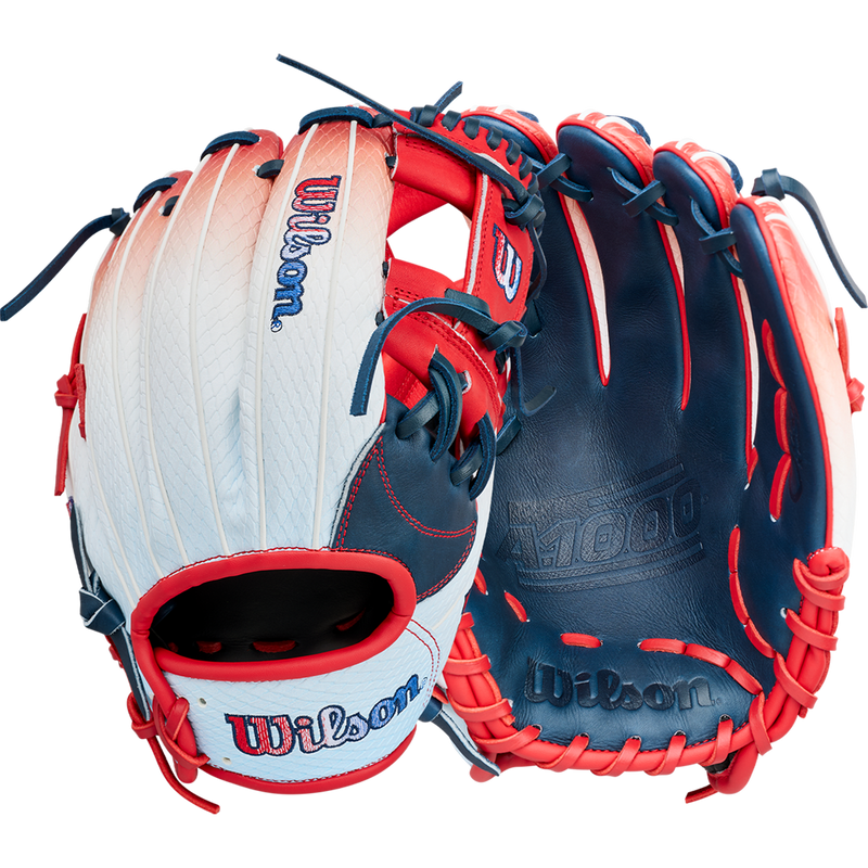 A1000 SMU Infield - 11.75" H Web, Wilson A1000 SMU Infield - 11.75" H Web Front and Back