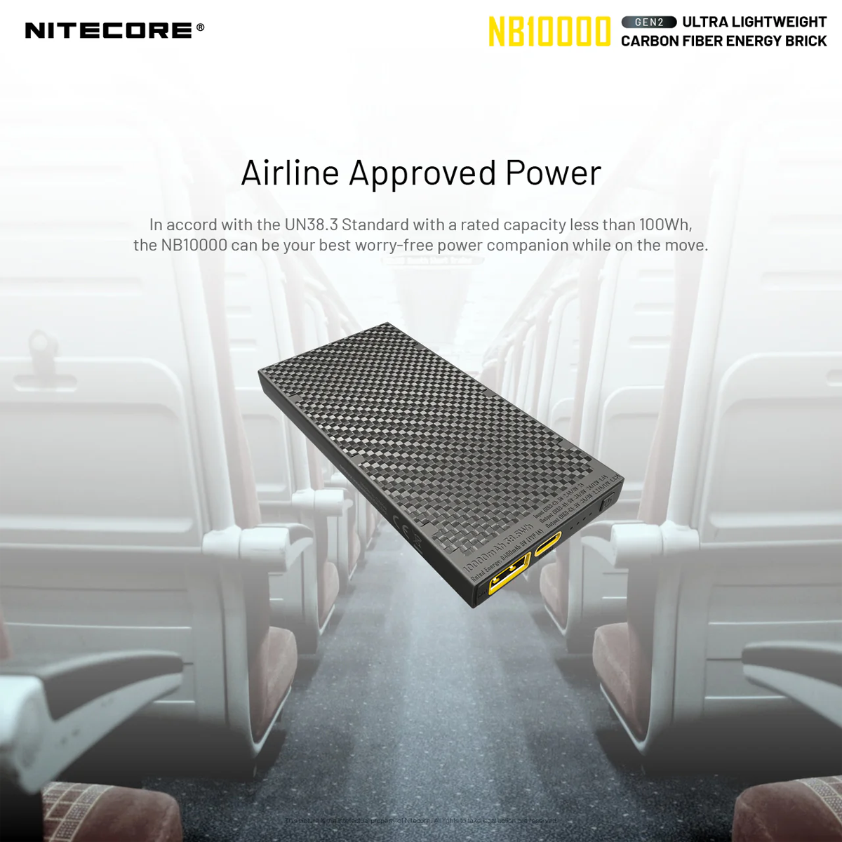NB10000 Ultra Power Bank alternate view
