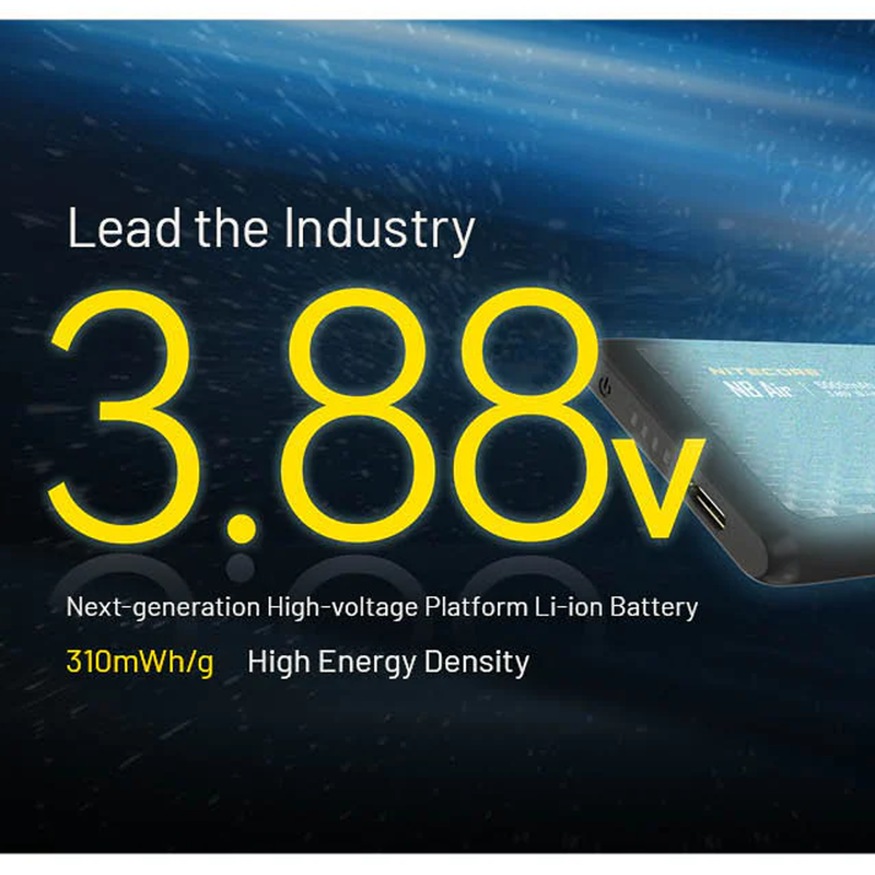 NB5000 Air Power Bank, Nitecore NB5000 Air Power Bank next gen high energy density