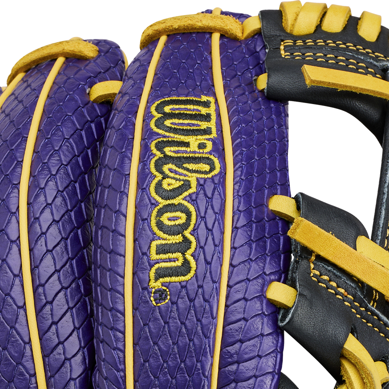 A1000 SMU Infield Mamba - 11.5" H Web, Wilson A1000 SMU Infield Mamba - 11.5" H Web Brand Stitching