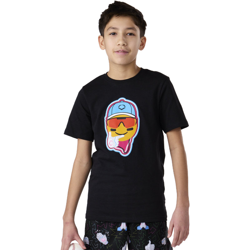 Youth Graphic Tee, Evoshield Youth Graphic Tee front on model