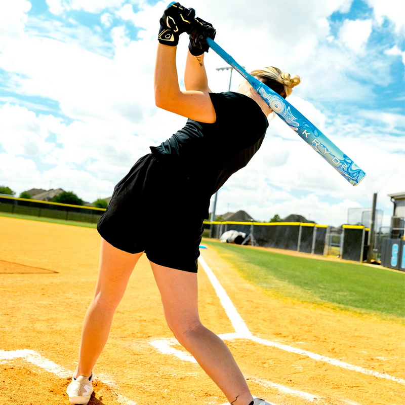 Kryo2 FP -10, Louisville Slugger Kryo2 FP -10 in Blue action shot