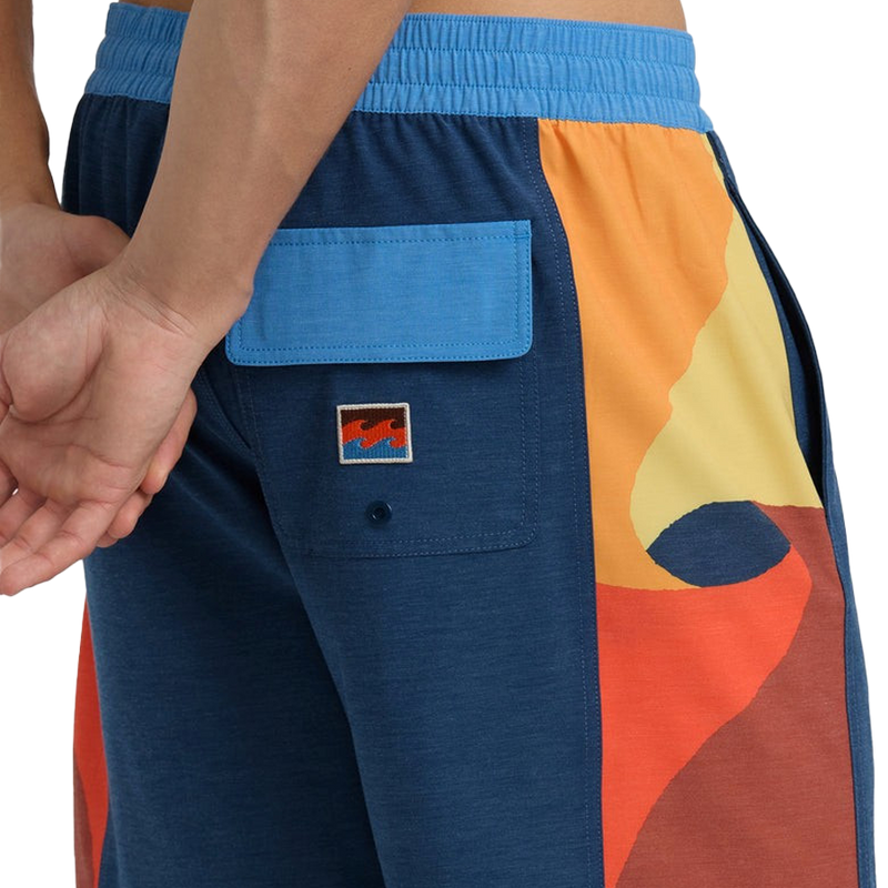 Men's Minds Eye Laybacks Shorts, Billabong Men's Minds Eye Laybacks Shorts Back Pocket