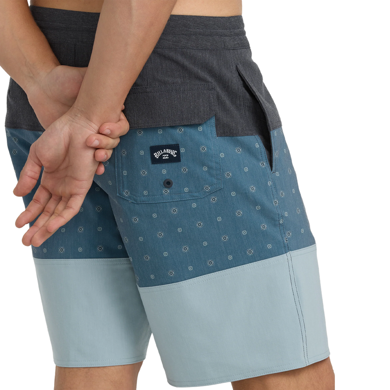 Men's Tribong Lo Tide Boardshorts, Billabong Men's Tribong Lo Tide Boardshorts Back Pocket