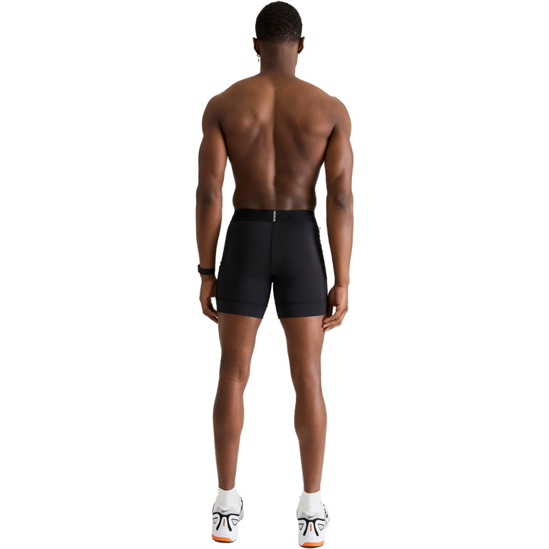 Men's Sprint Half Tight 6", Wolaco Sprint Half Tight 6" in Black back view on model