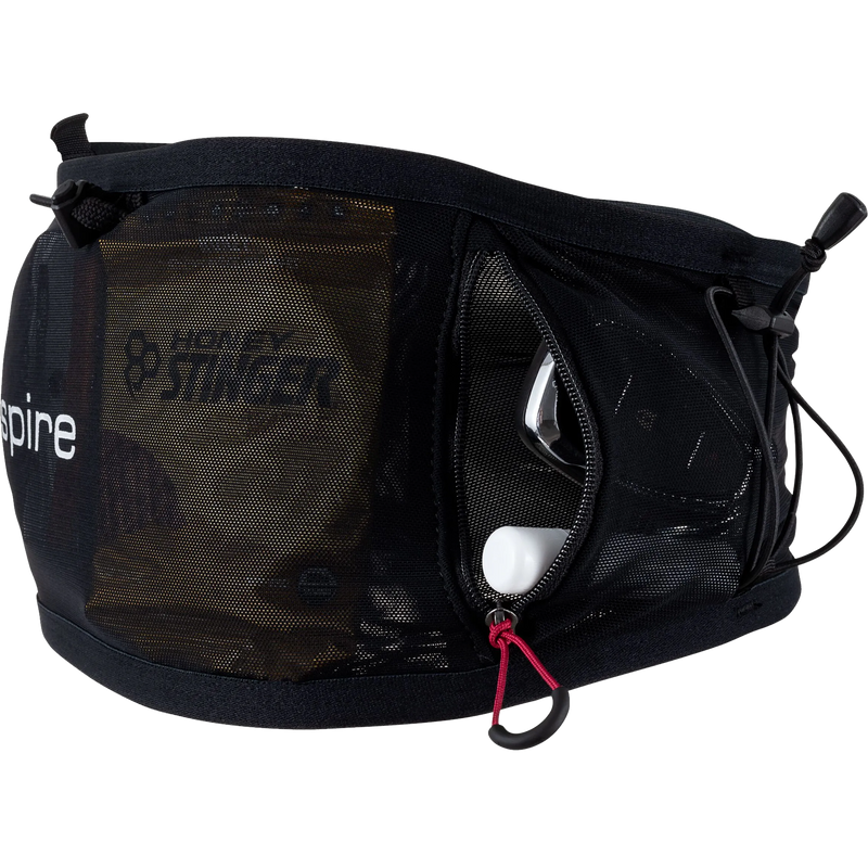 Fitted Race Belt 3.0, UltrAspire Fitted Race Belt 3.0 side zip open