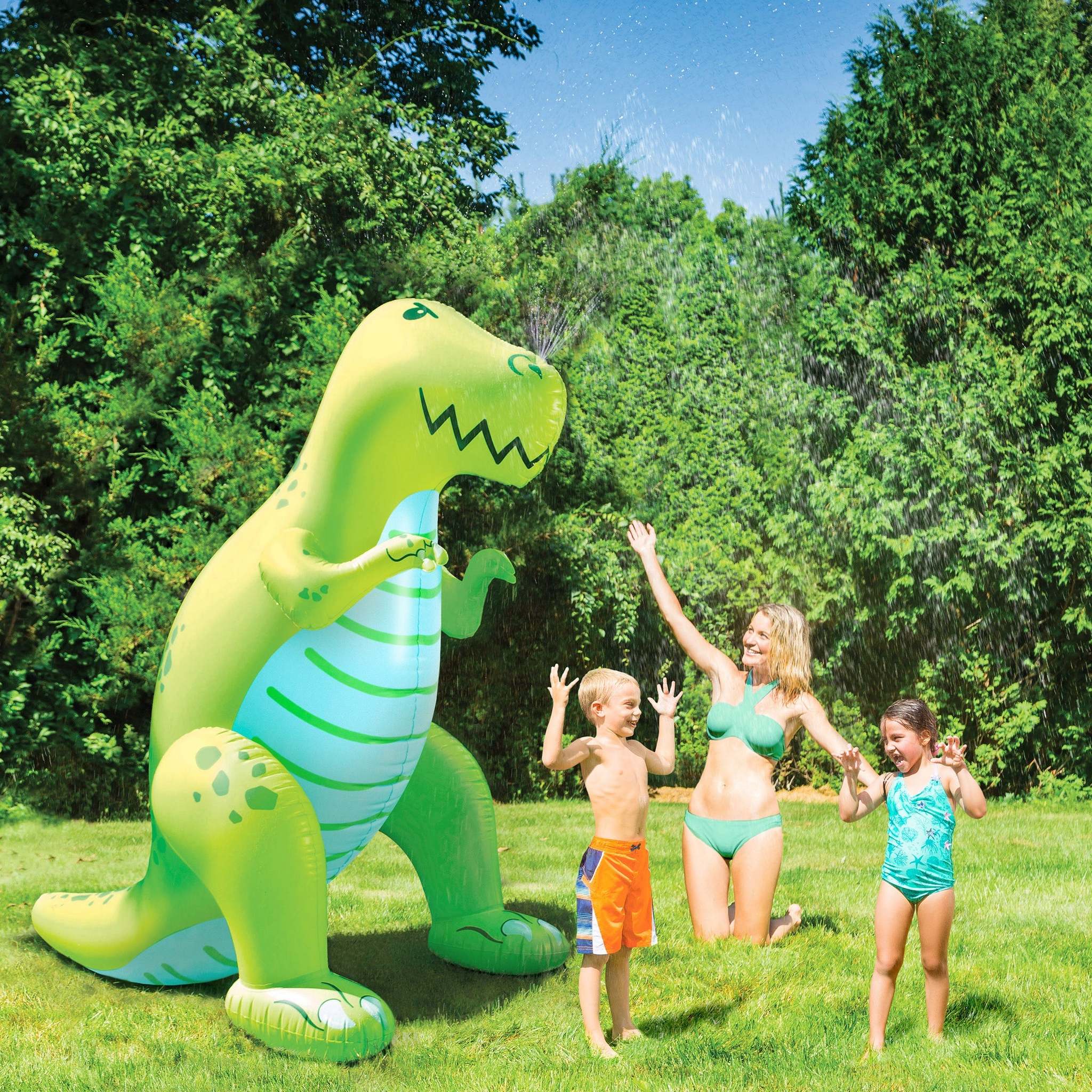 Ginormous Dinosaur Yard Sprinkler alternate view
