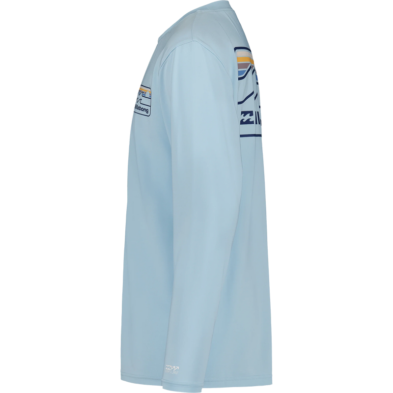 Youth Runner Long Sleeve Surf Shirt, Billabong Youth Runner Long Sleeve Surf Shirt Side