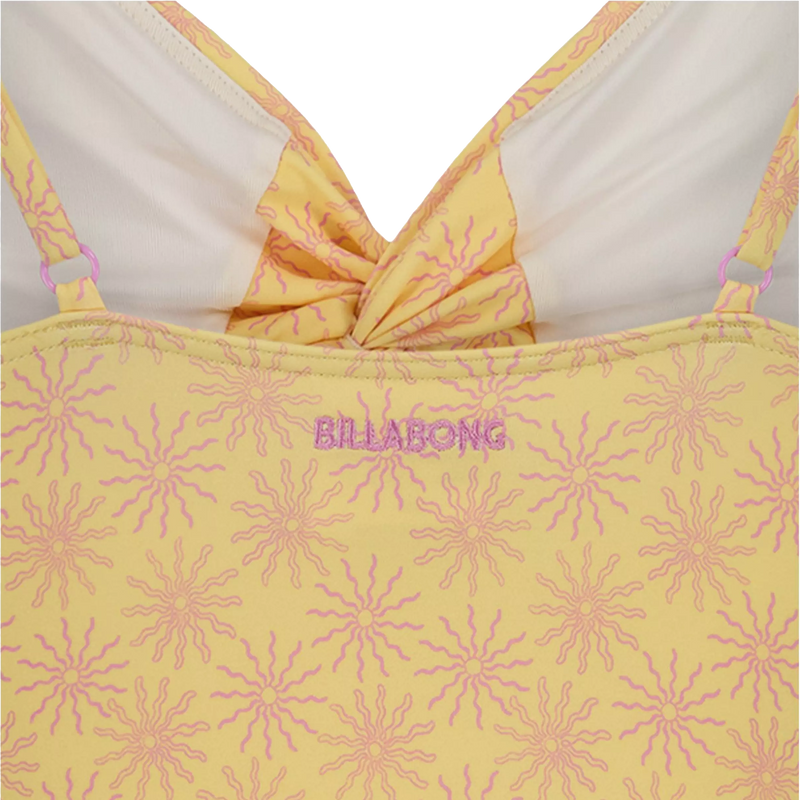 Youth Sun Sippin One Piece, Billabong Youth Sun Sippin One Piece Back Stitching