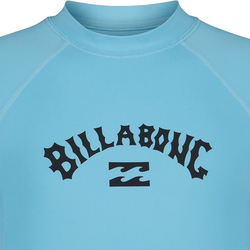 Youth Arch Performance Fit Short Sleeve, Billabong Youth Arch Performance Fit Short Sleeve Front Logo