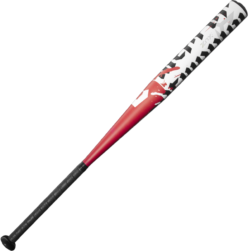 Ultimate Weapon Slowpitch, DeMarini Ultimate Weapon Slowpitch in white angle 2