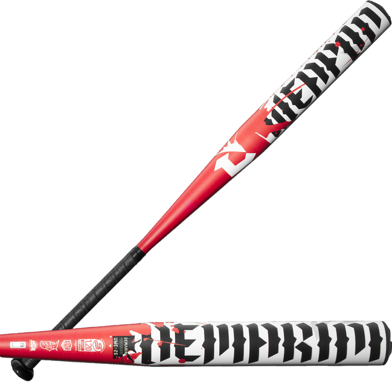 Ultimate Weapon Slowpitch, DeMarini Ultimate Weapon Slowpitch in white with zoomed detail