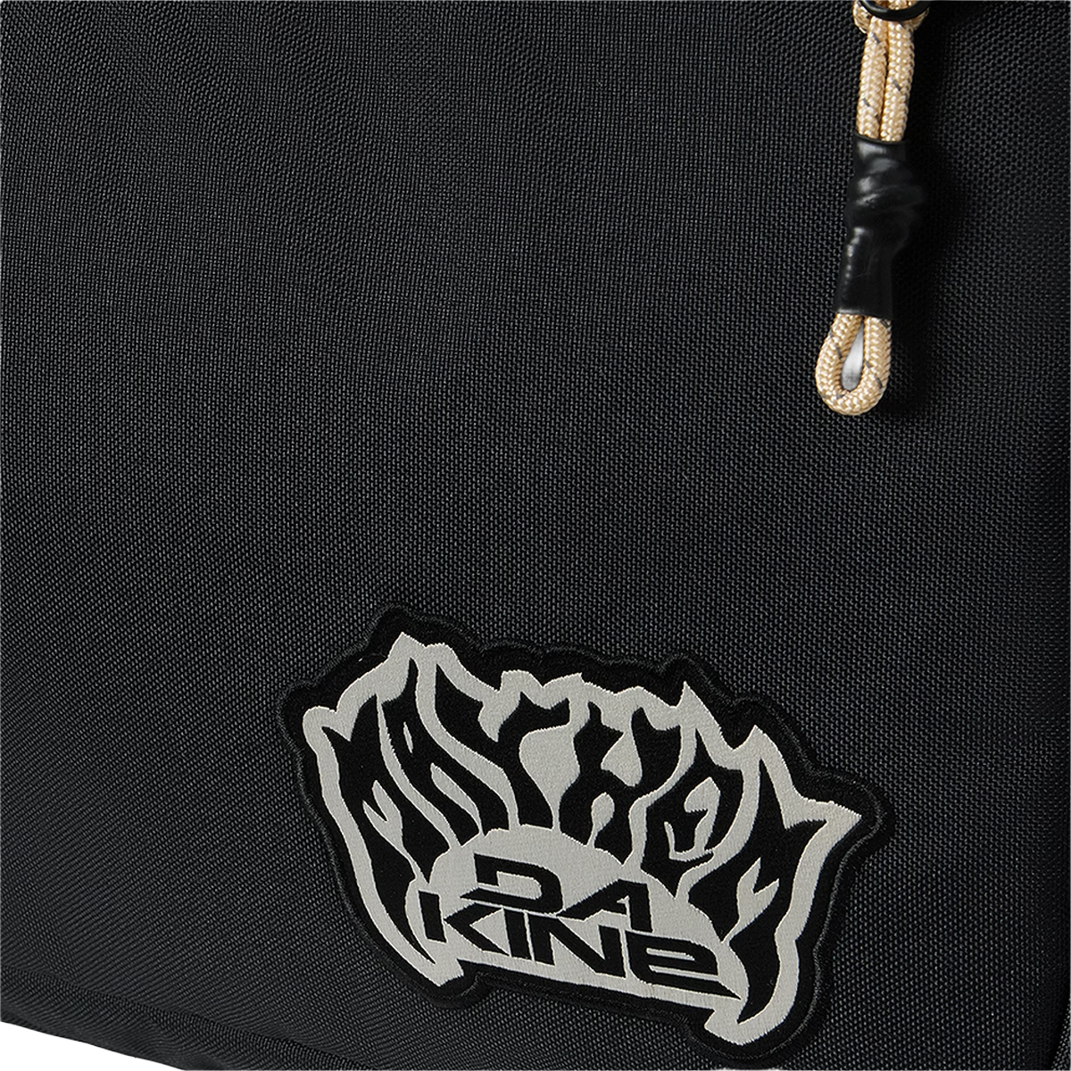 DaKine Low Roller Snowboard Bag X Mayhem in Mayhem Marron with artwork detail