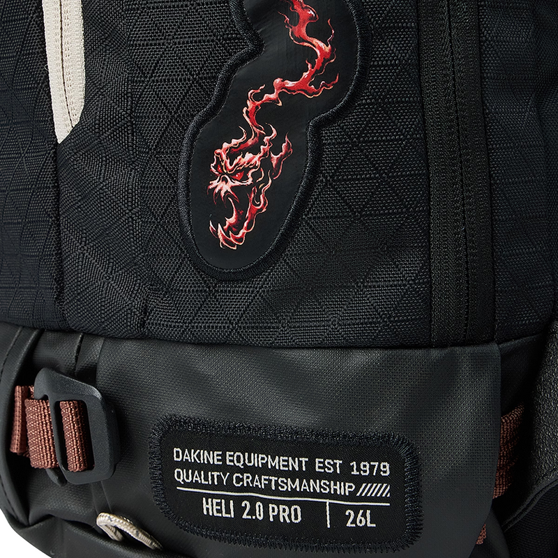 Dakine Heli 2.0 Pro Backpack 26L x Mayhem logo patch