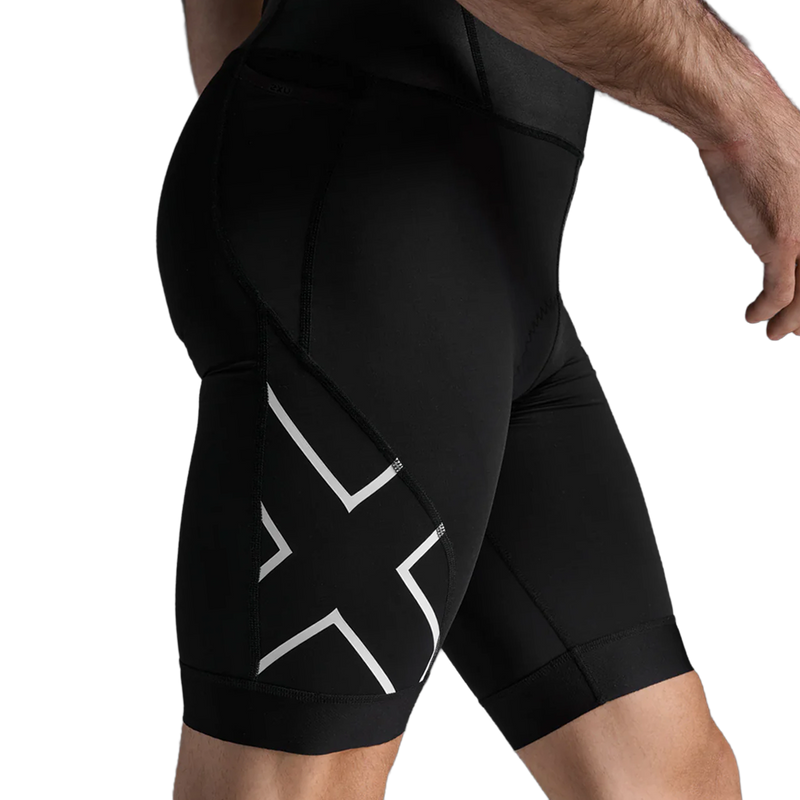 Men's Core Trisuit, 2XU Men's Core Trisuit leg grippers
