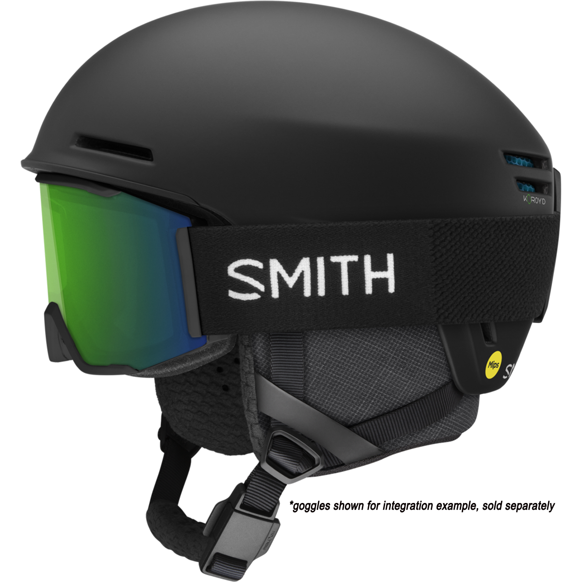 Smith Sport Optics Method Pro MIPS Round Contour with goggle integration demonstration