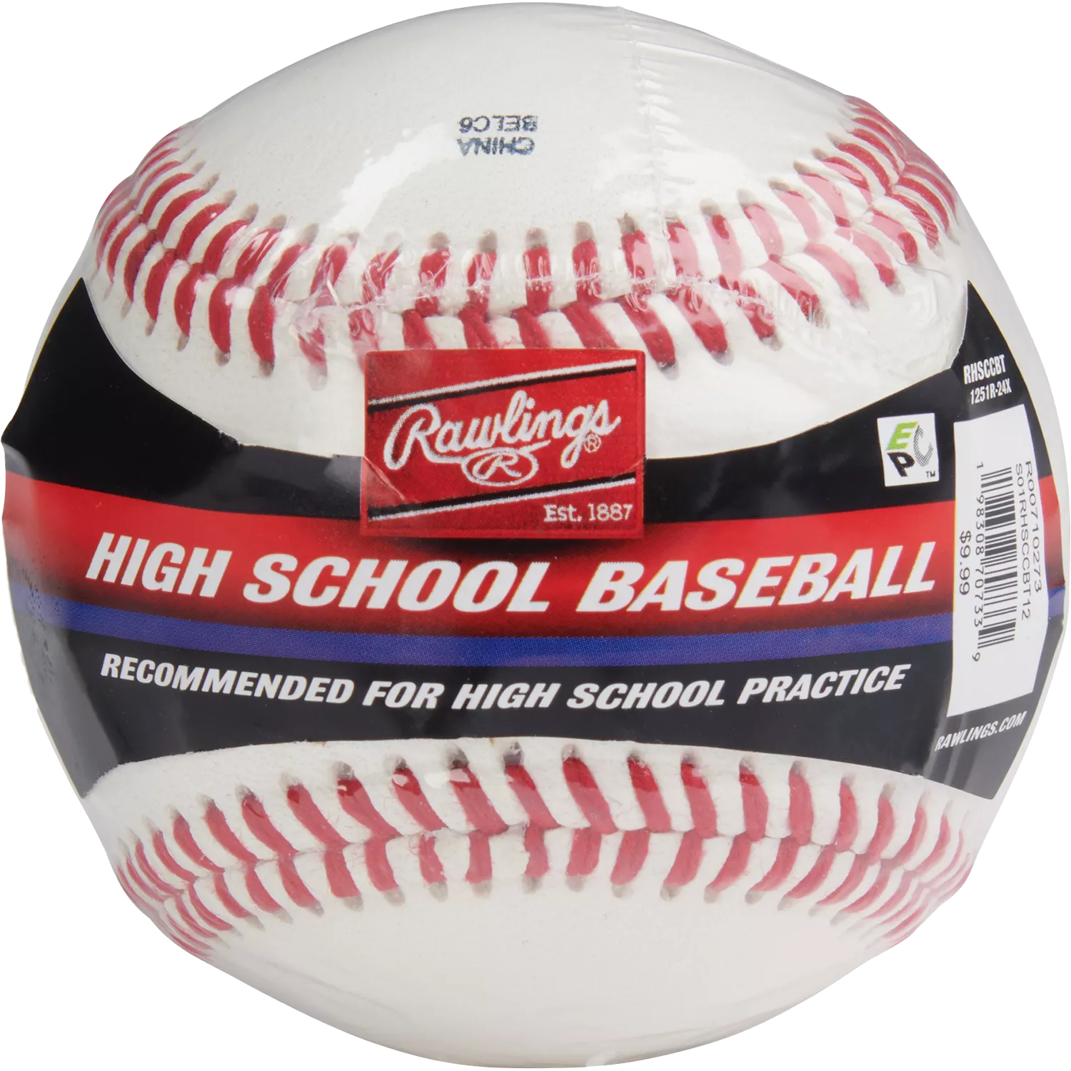 High School Practice Baseballs - 2 Pack alternate view