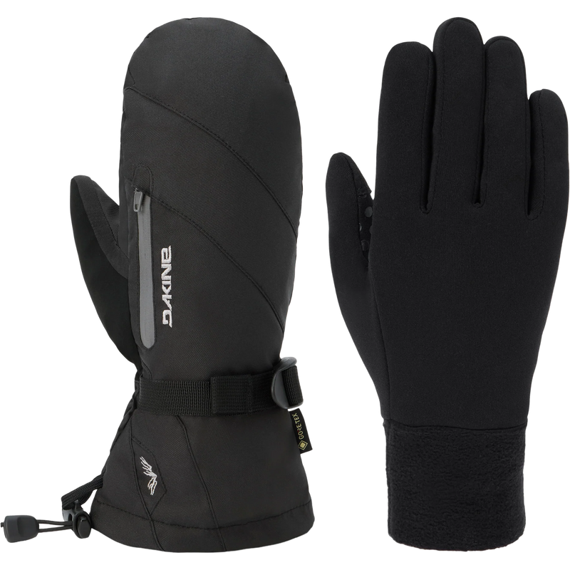 Women's Sequoia 2.0 GORE-TEX Mitts, DaKine Women's Sequoia 2.0 GORE-TEX Mitts in Black shell and liner