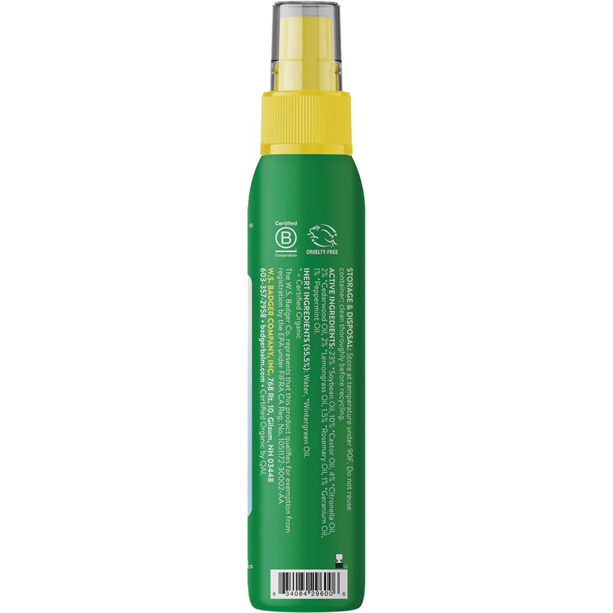 Mosquito Repellent Organic Deet-Free alternate view