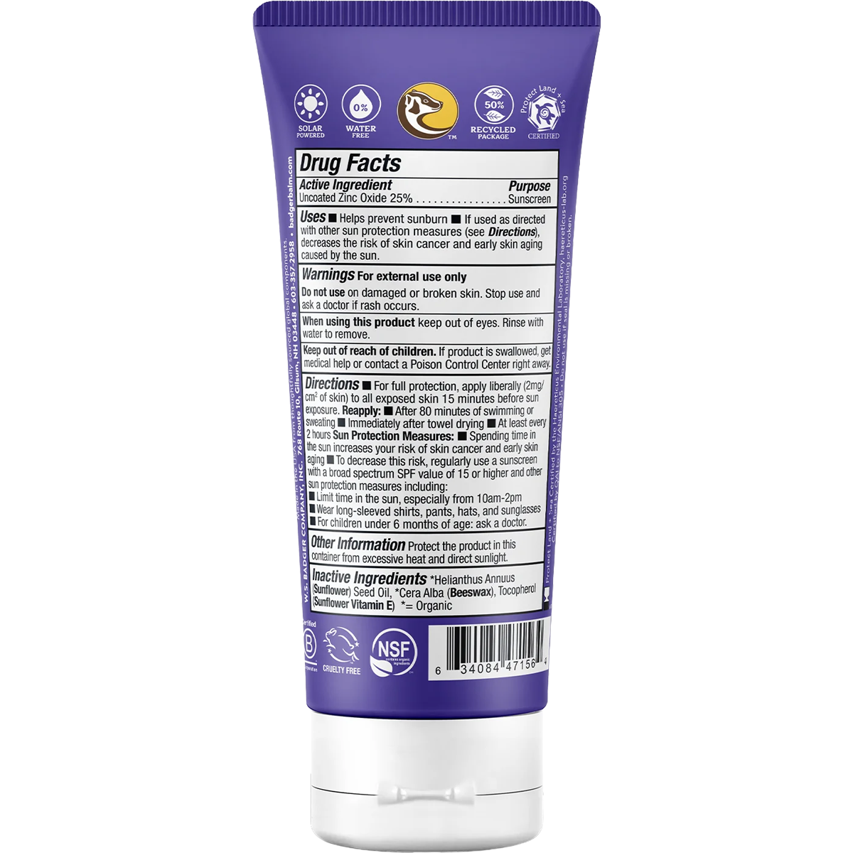 Adventure Sport Mineral Sunscreen SPF 50 alternate view