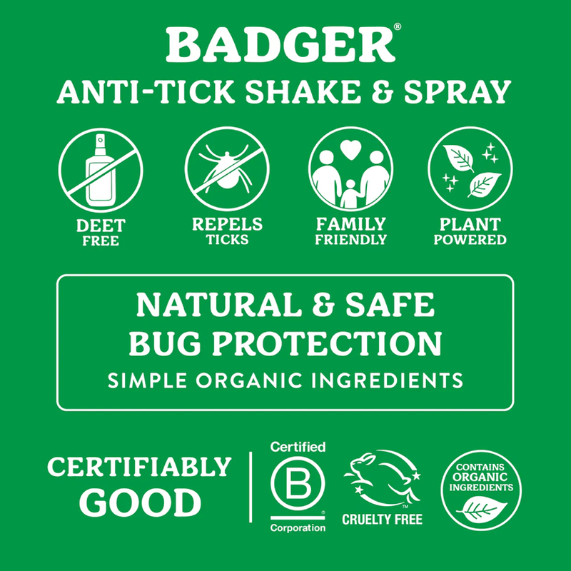 All Natural Tick Repellent Deet-Free, Badger All Natural Tick Repellent Deet-Free details