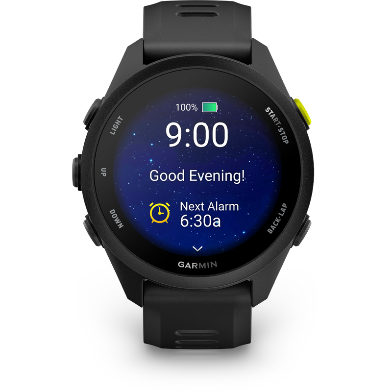 Forerunner 70, Garmin Forerunner 70 evening stat