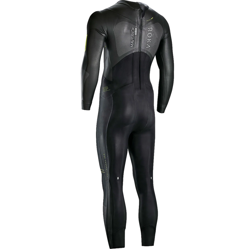 Men's Maverick ProMax Wetsuit, ROKA Multisport Men's Maverick ProMax Wetsuit back