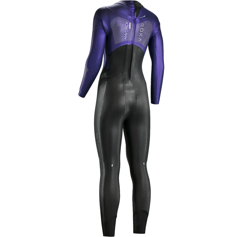 Women's Maverick ProMax Wetsuit, ROKA Multisport Women's Maverick ProMax Wetsuit back