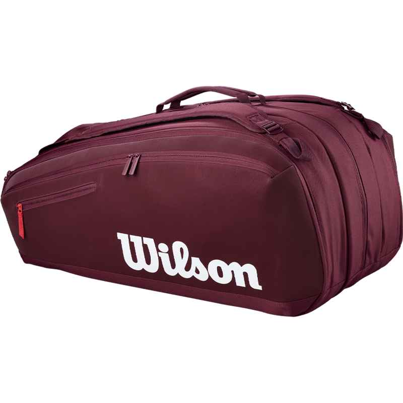 Defyer 15 Pack Racket Bag, Wilson Defyer 15 Pack Racket Bag back