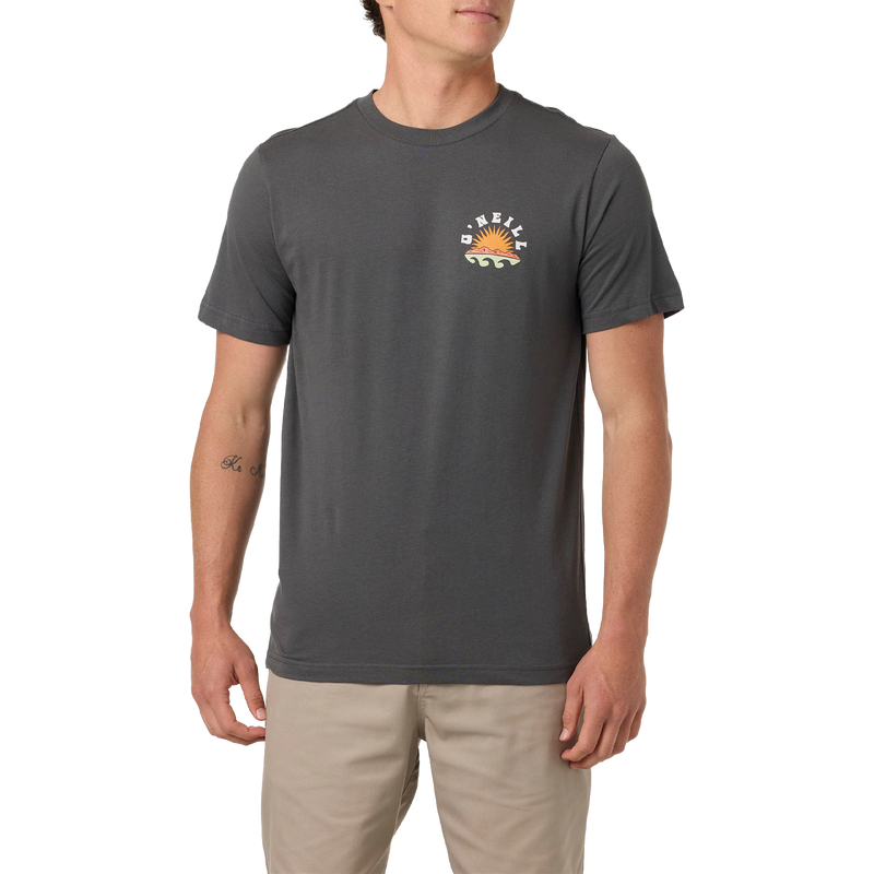 Men's Solar Scenic Short Sleeve Tee, O'Neill Men's Solar Scenic Short Sleeve Tee Front on Model