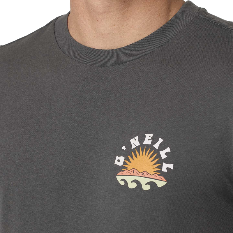 Men's Solar Scenic Short Sleeve Tee, O'Neill Men's Solar Scenic Short Sleeve Tee Chest Graphic