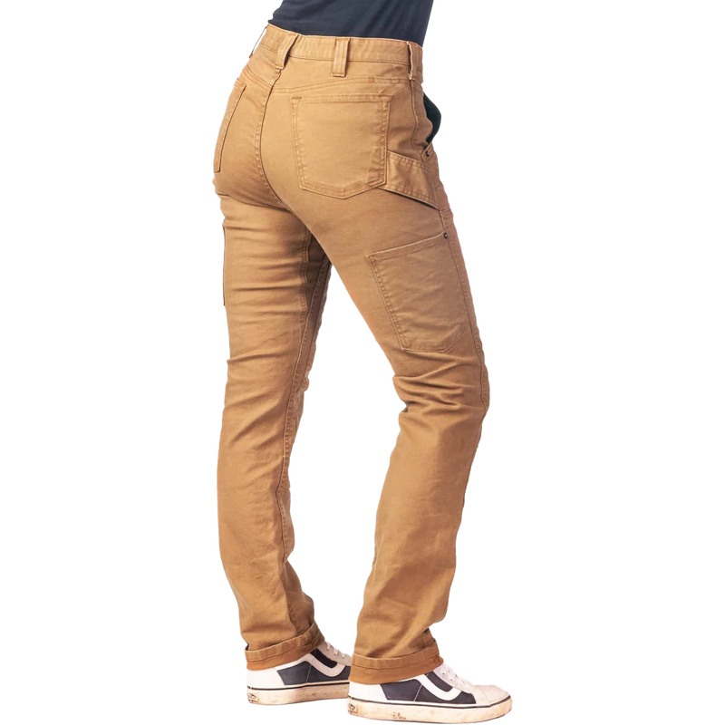 Women's Maven X, Dovetail Women's Maven X in 220-Saddle Brown Canvas back right