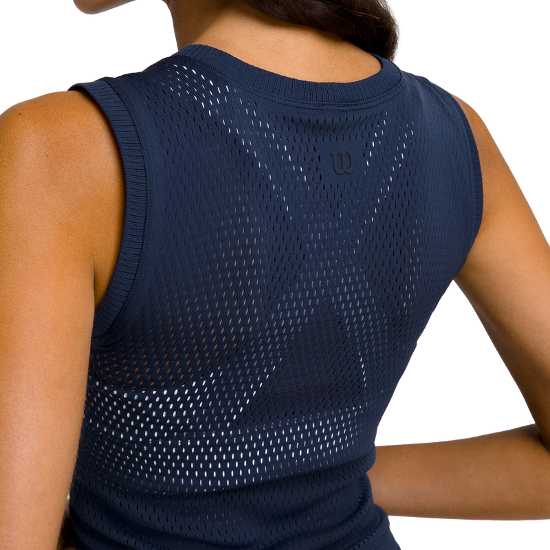 Women's Pro Seamless Tank, Wilson Women's Pro Seamless Tank Back