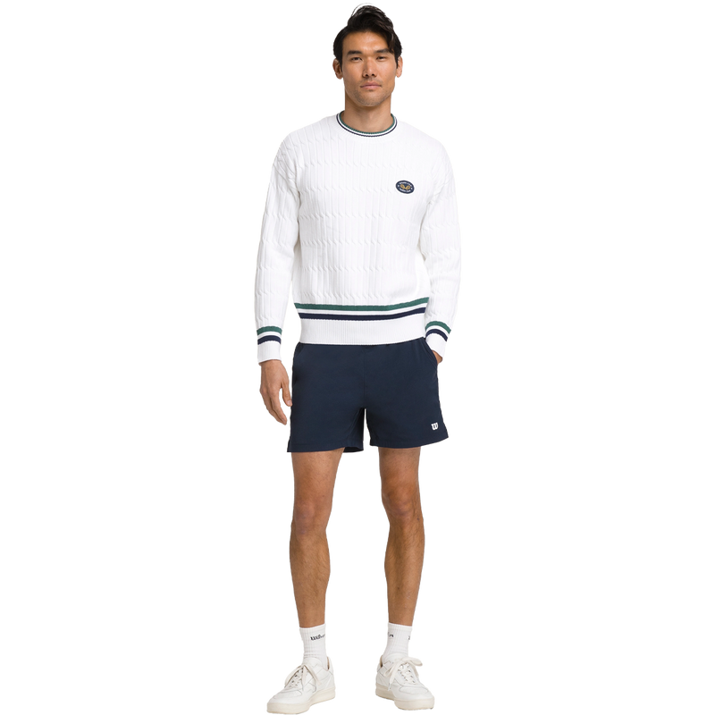 Men's Tennis Volley Short 6", Wilson Men's Tennis Volley Short 6" Full View